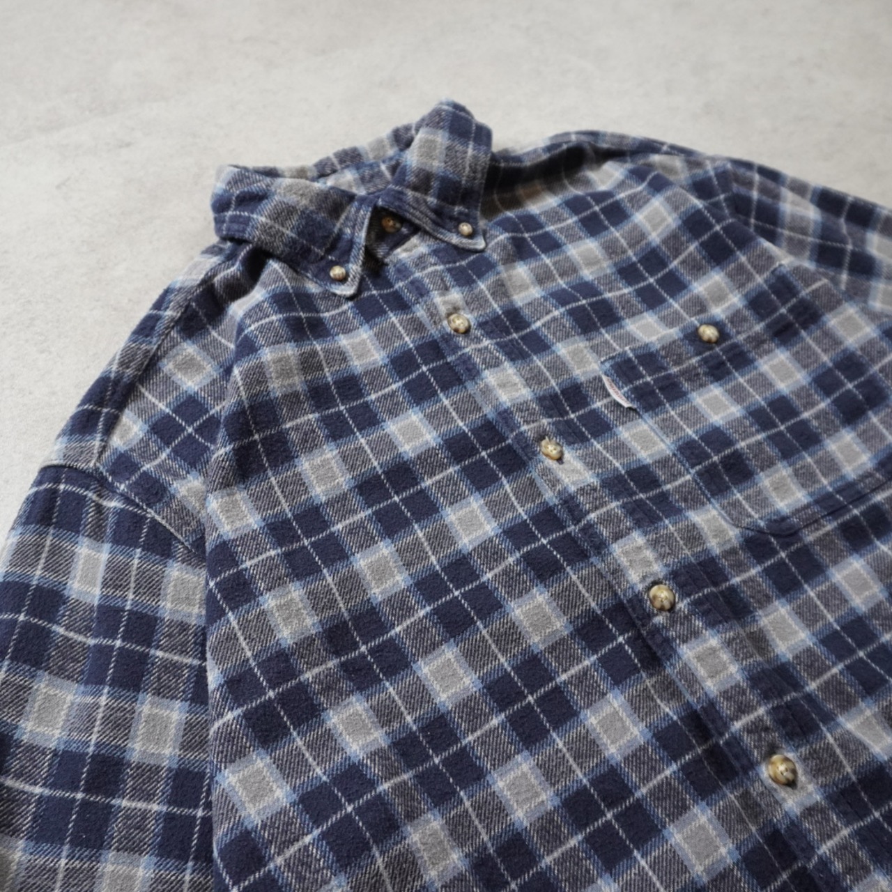 Carhartt BD flannel shirt L 古着 - 3