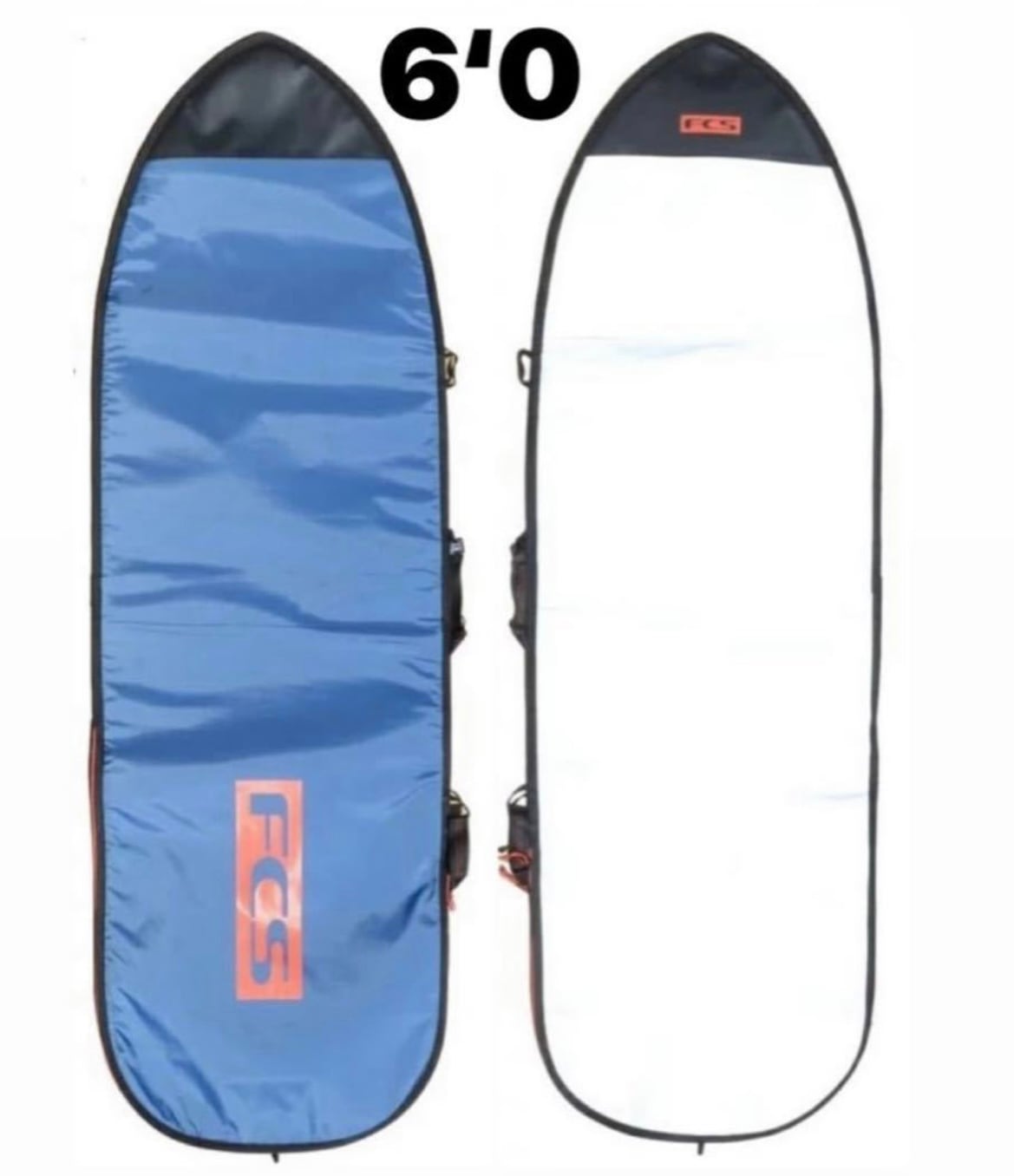 FCS ニットFun Boardフィッシュボードサーフボード カバー 6'0ft