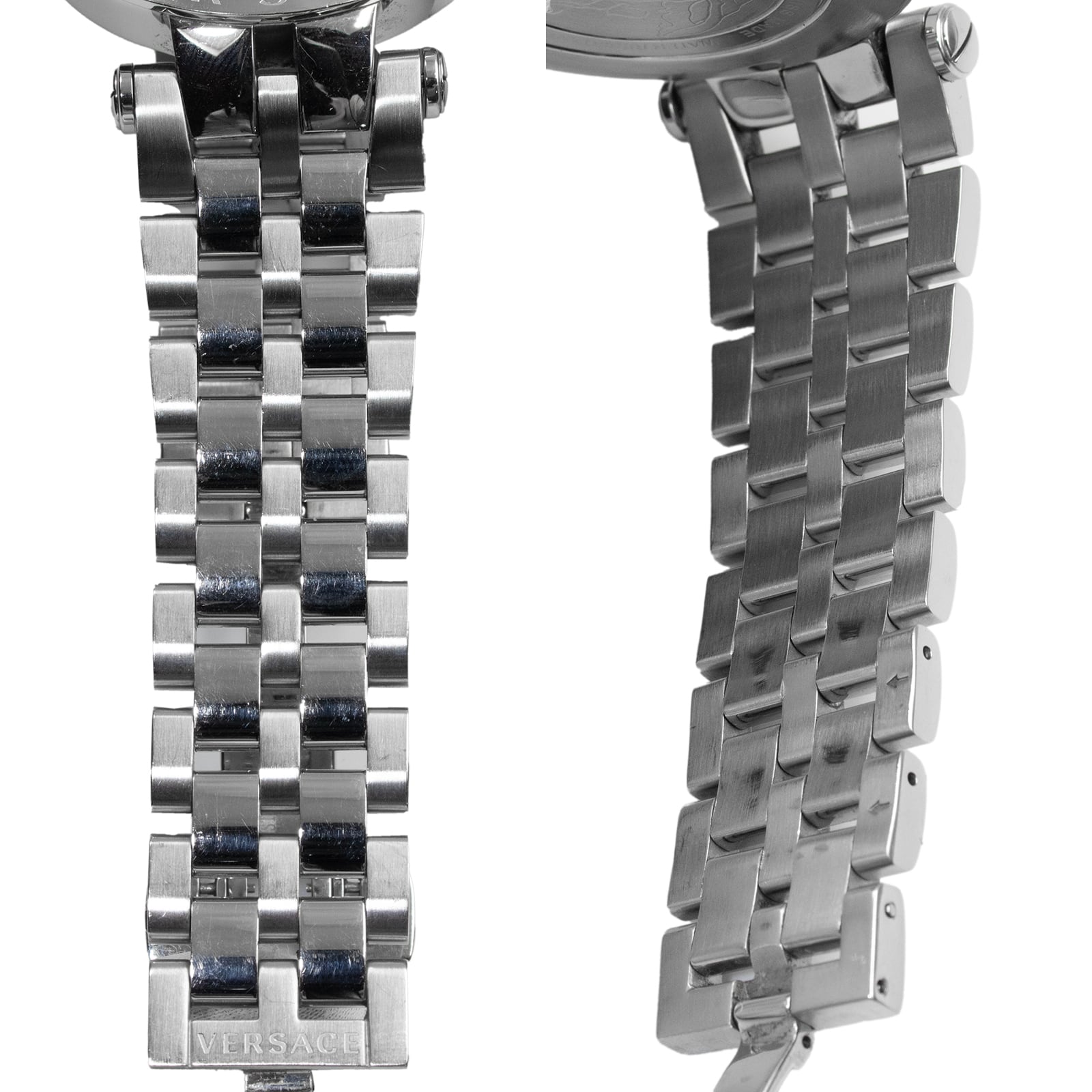 送料無料 ヴェルサーチェ 腕時計 クォーツ メンズ Vレース GMTアラーム