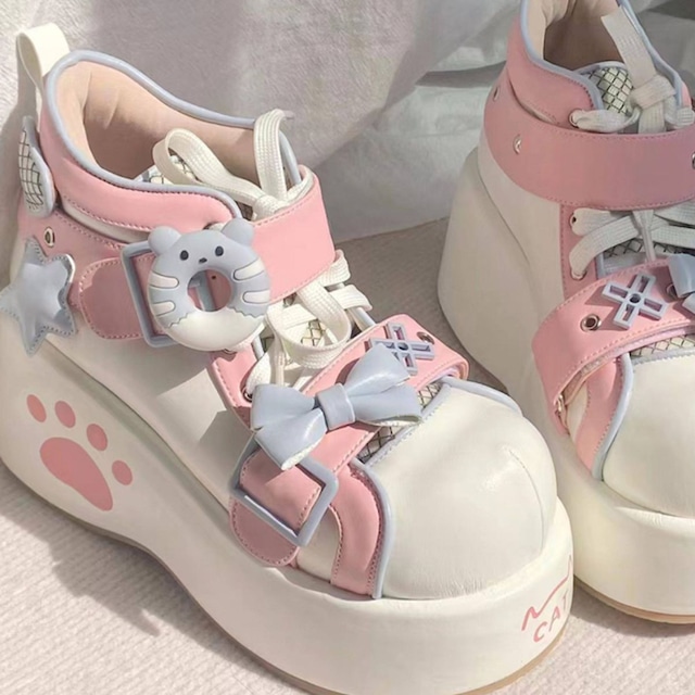 ミルキーキャットスニーカー