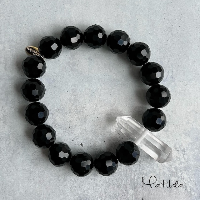 【再販】Morion bracelet（クォーツ）L