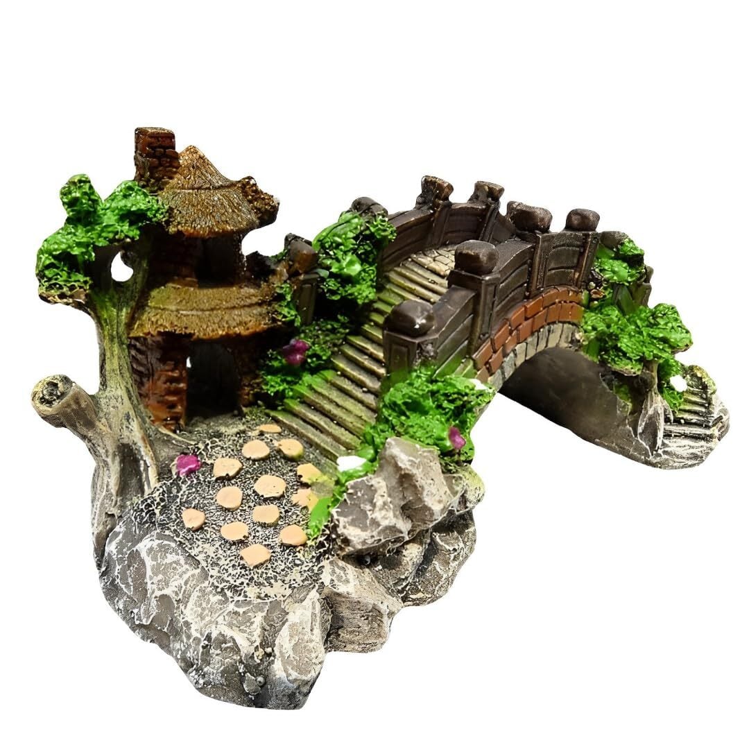 在庫限り】アクアリウム 割れた壺 壷 ツボ オブジェ 水槽 置物