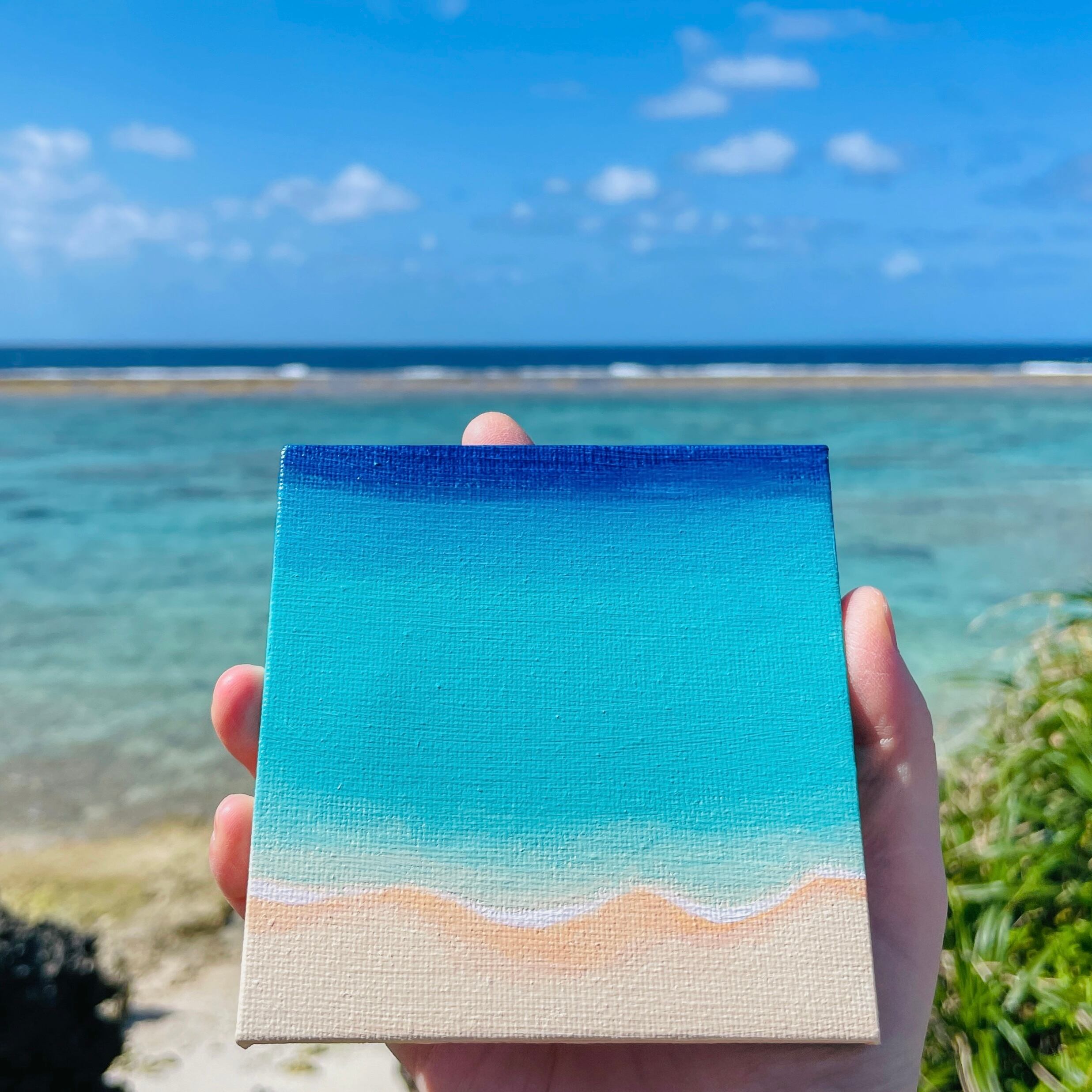 アクリル画 | 10cm × 10cm | uminote公式通販 BASE店