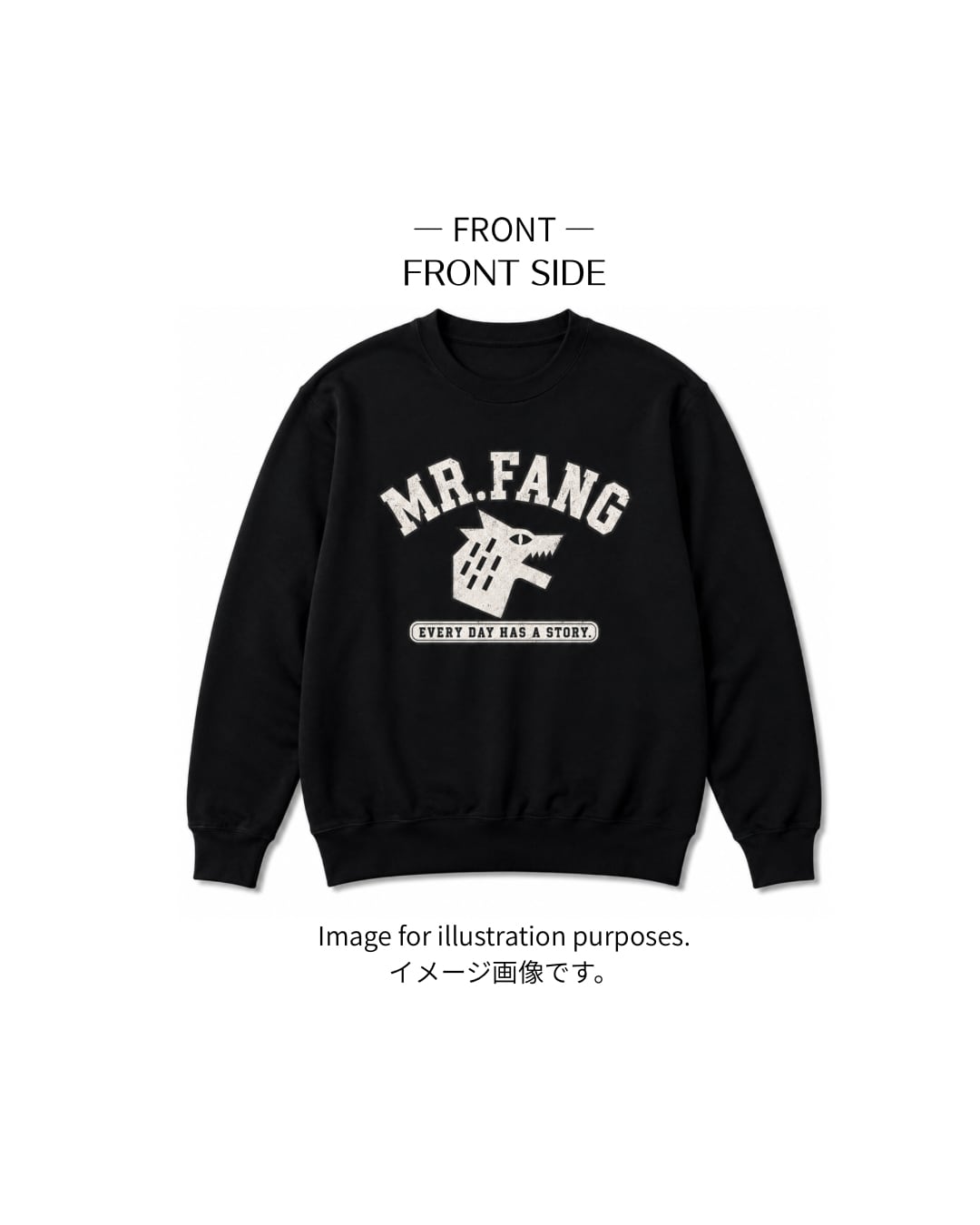 MR.FANG STORIES 02 / DESIGN 03 / SWEAT