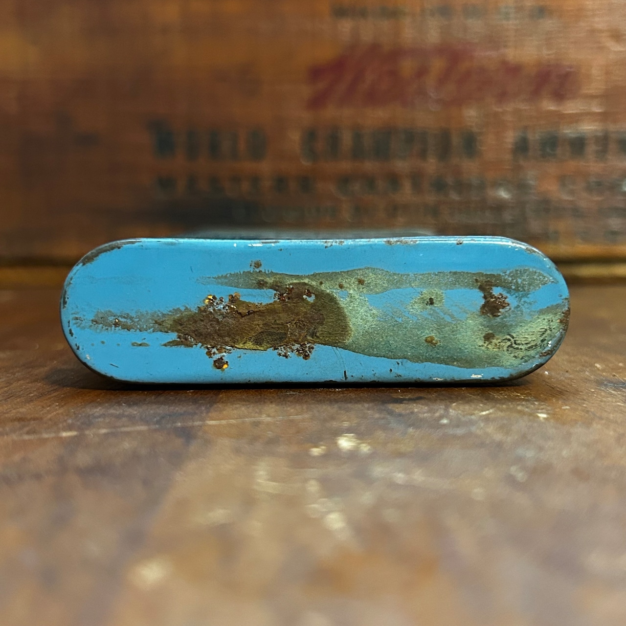 1930s エッジワース ヴィンテージ タバコ缶 Larus & Bro. Co. EDGEWORTH READY-RUBBED Vintage Tobacco Tin T-765