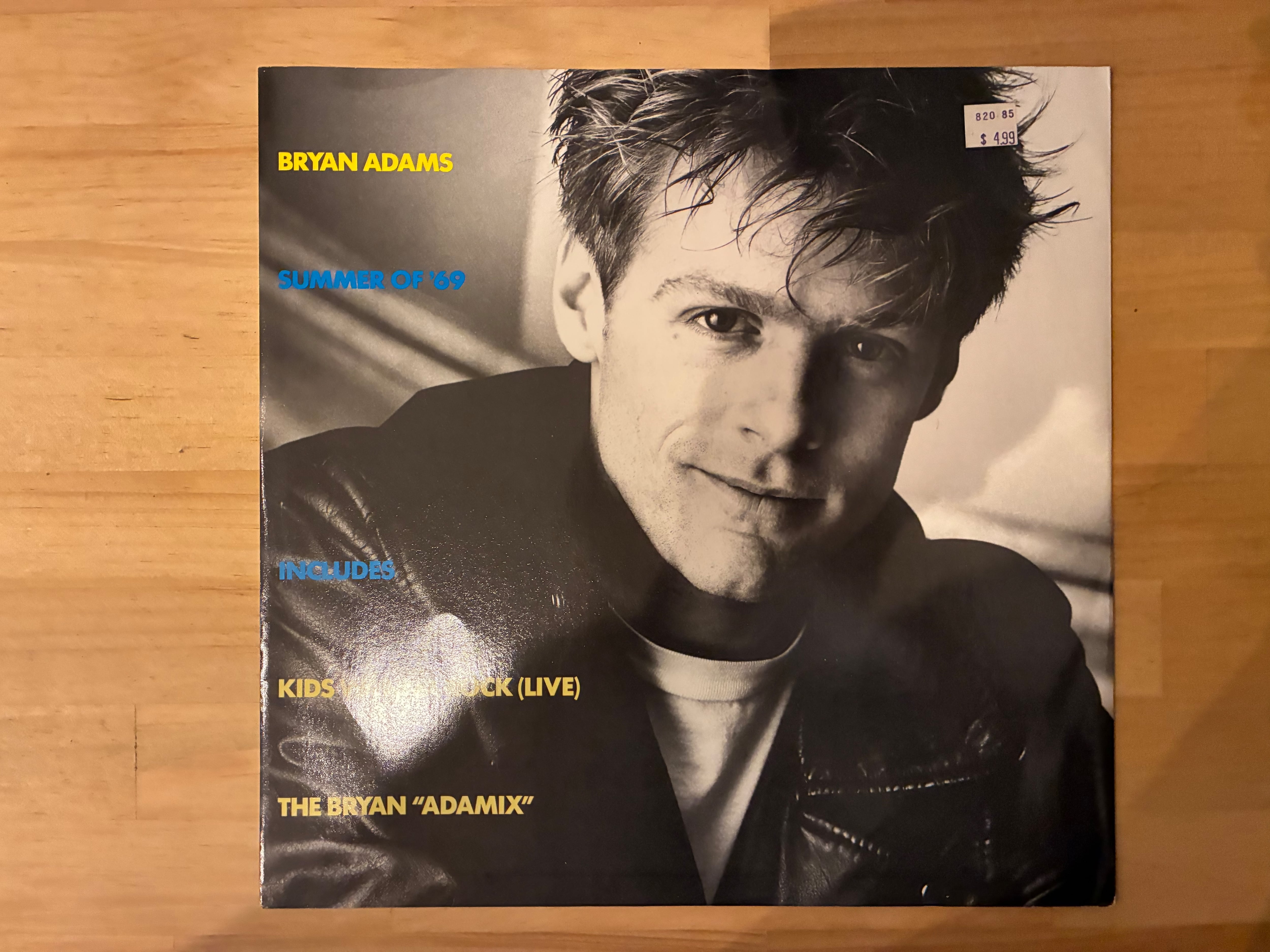 BRYAN ADAMS / SUMMER OF 69 | sixteen records (シックスティーン