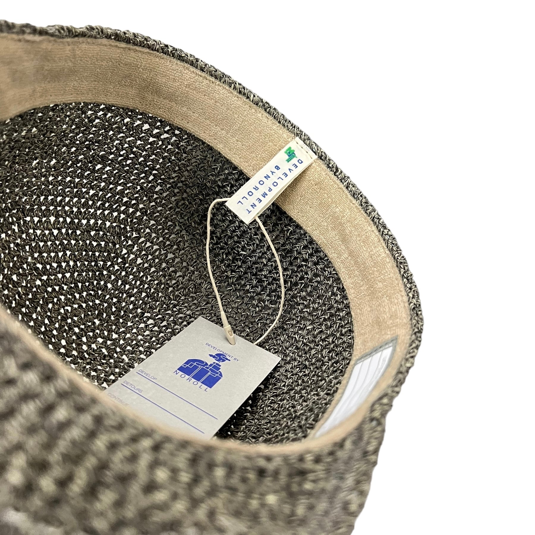 NOROLL / BASEBALL RAFFIA CAP GREY | THE NEWAGE CLUB