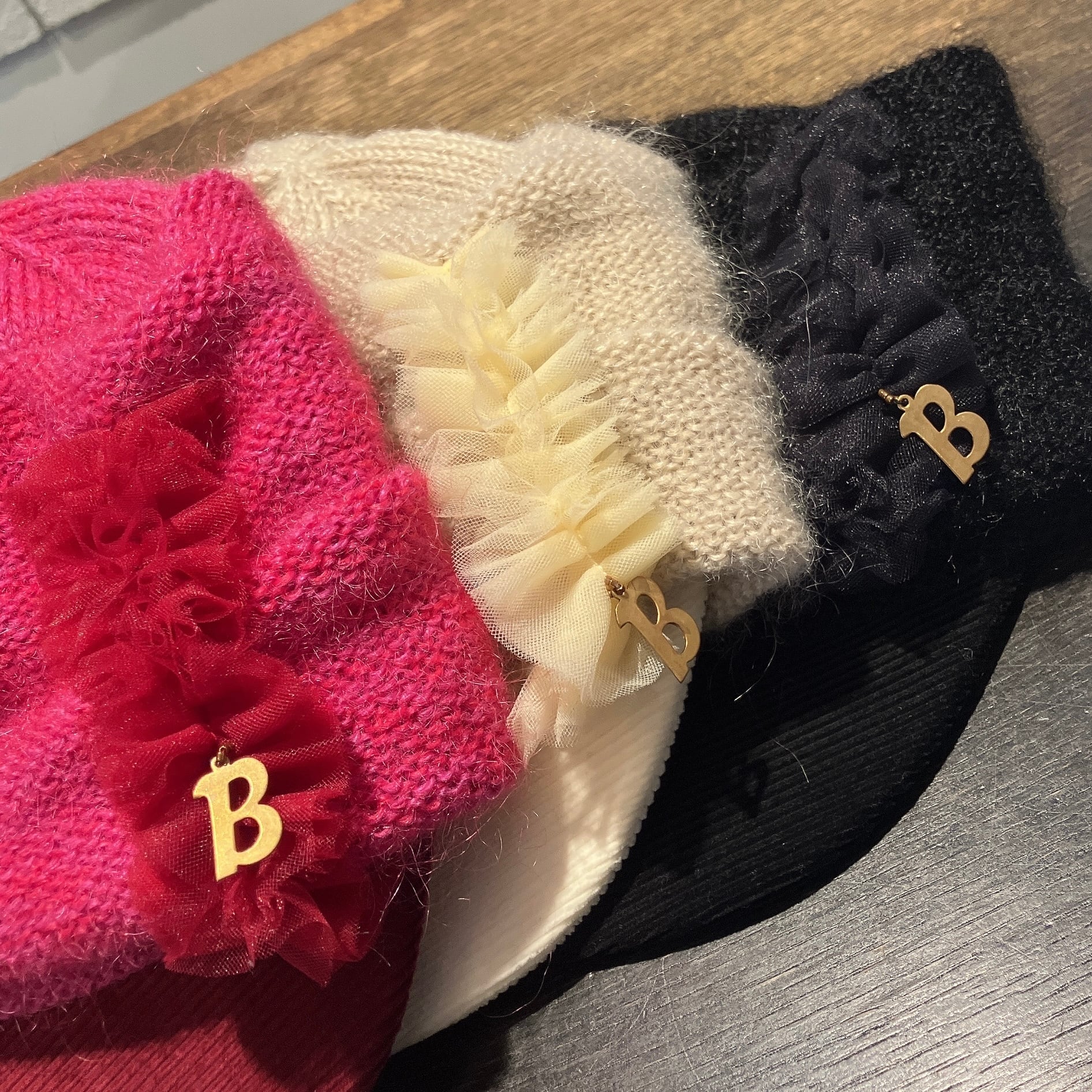 Barairo no Boushi】ニットタックキャスケット キャスケット L008339