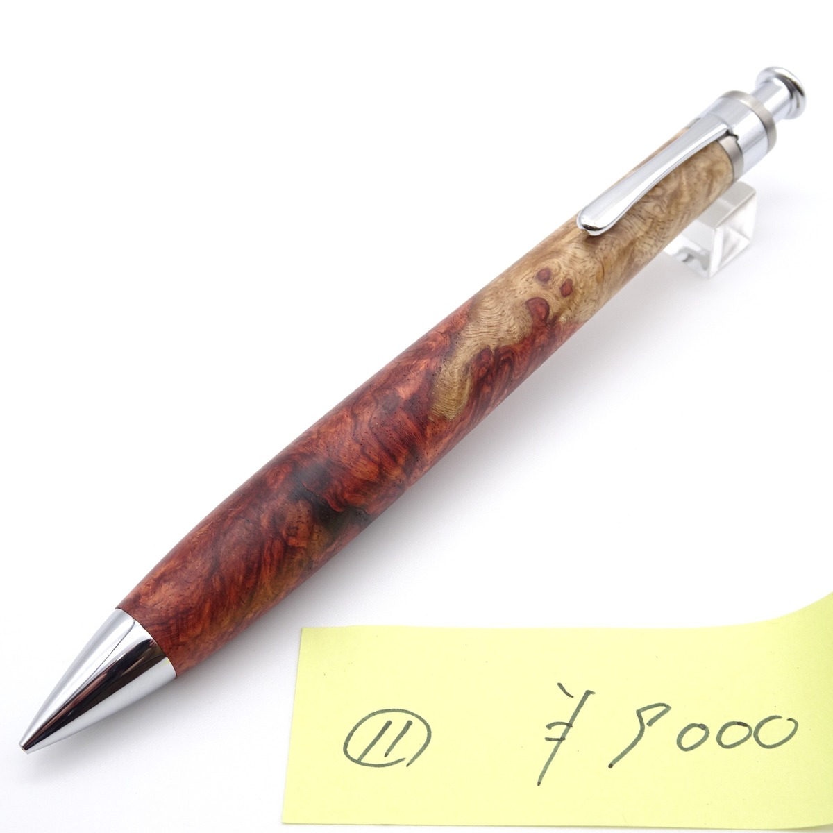 0.5mmペンシル楔 花梨紅白（こぶ杢）11 | 工房 楔（せつ）