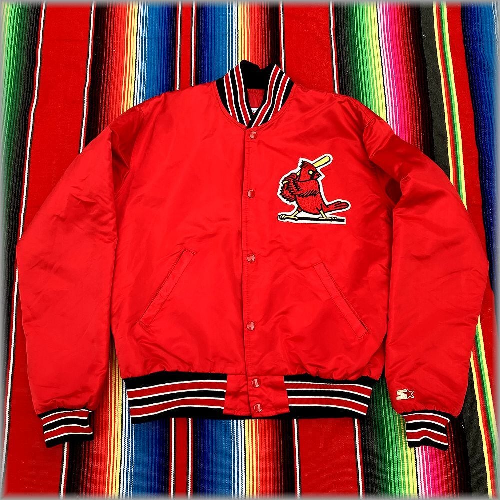 ☆セントルイスカージナルス スターター 90s 中綿入り ナイロン