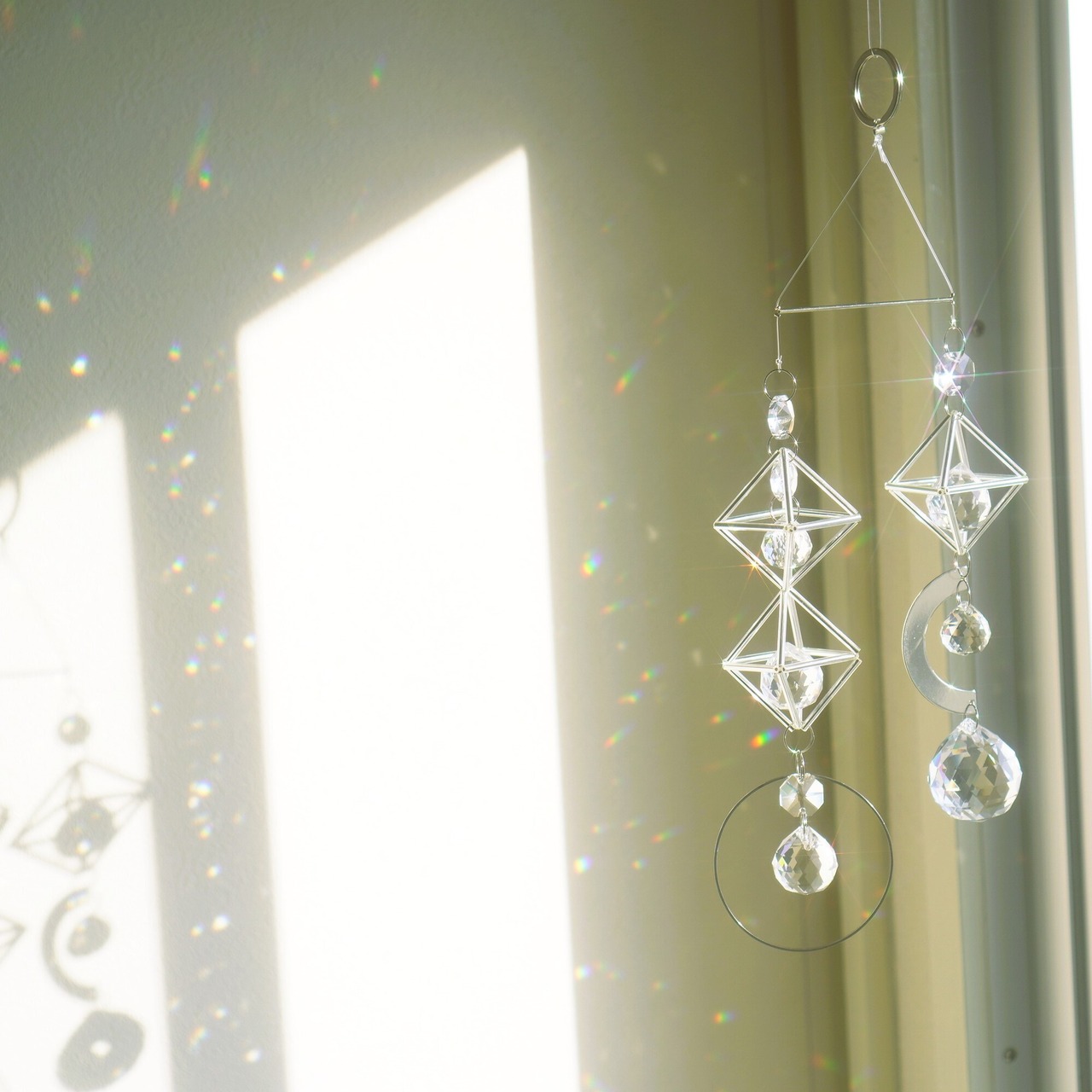 Libra S - Crystal Moonlight / リブラ / Light Healing Crystal Suncatcher
