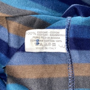 vintage CELINE Made in Italy border polo shirt