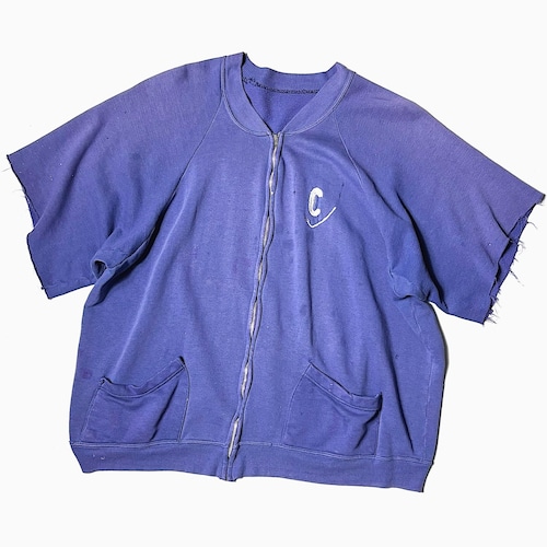 Vintage 60's "COMUS" Grunge Zip-up Sweat
