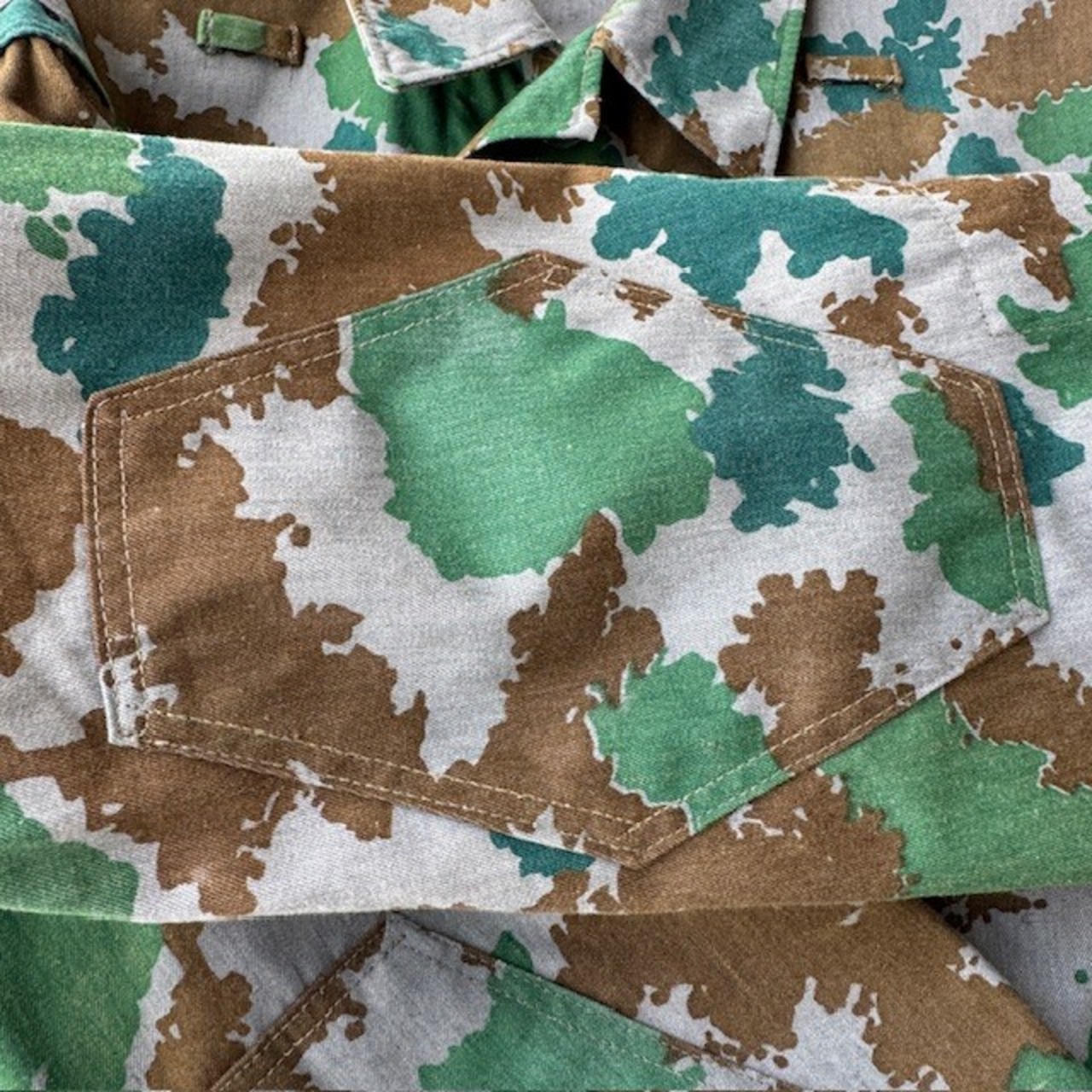 東ドイツ軍 NVA ブルメンターン カモフラージュジャケット 60s 画像8