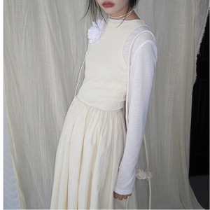 sleeveless long dress（ノースリーブロングドレス）s-011