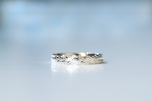 「laurel」silver ring / sv950
