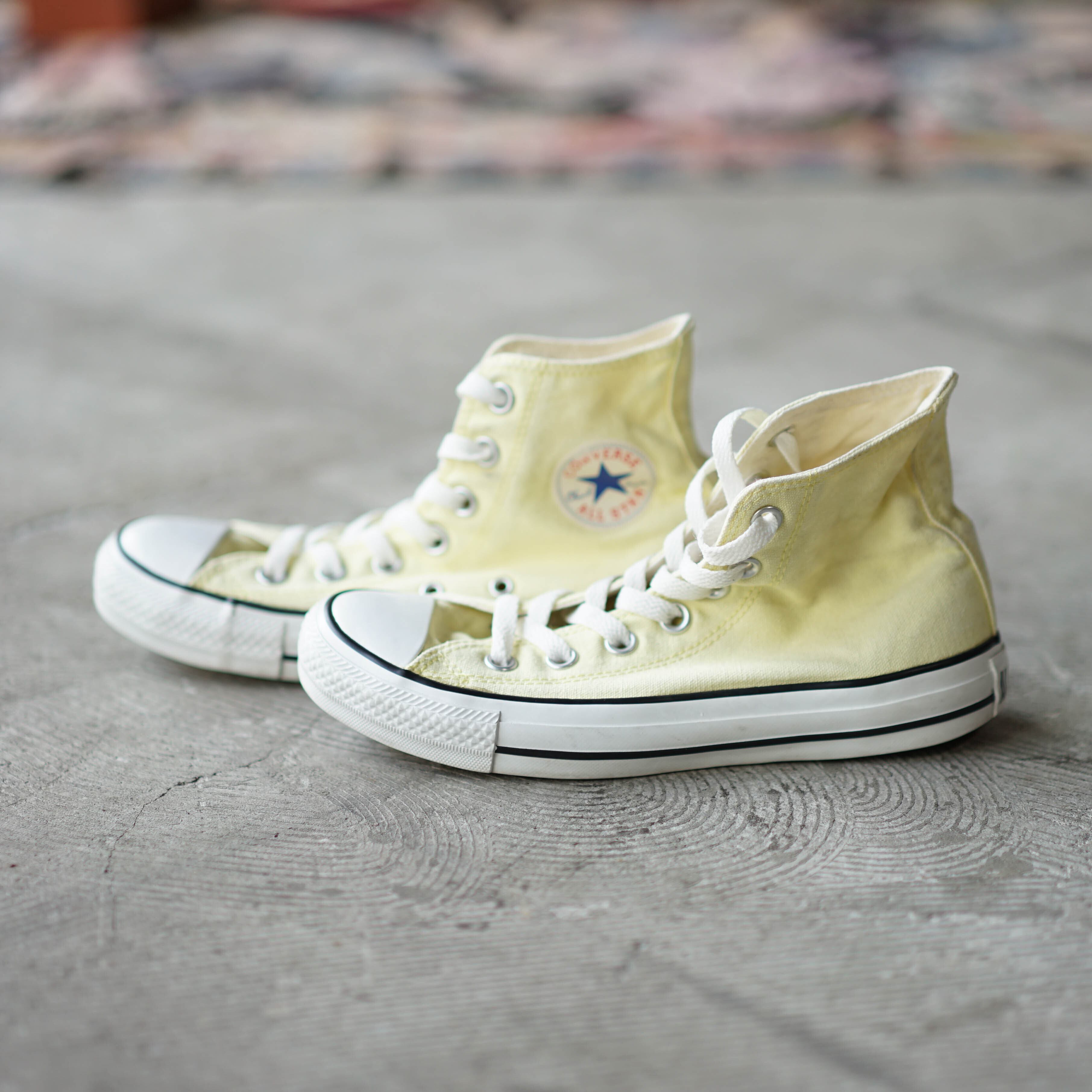 コンバース converse ハイカット スニーカー(レモンイエロー) | GOODY