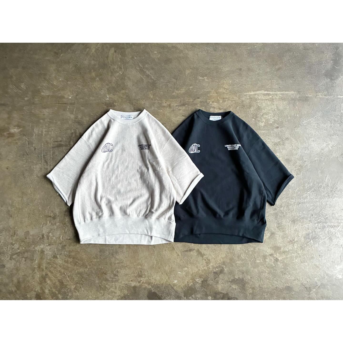 アメリカーナ/AMERICANA SWEAT アパルトモン HALF SLEEVE AMERICANA 