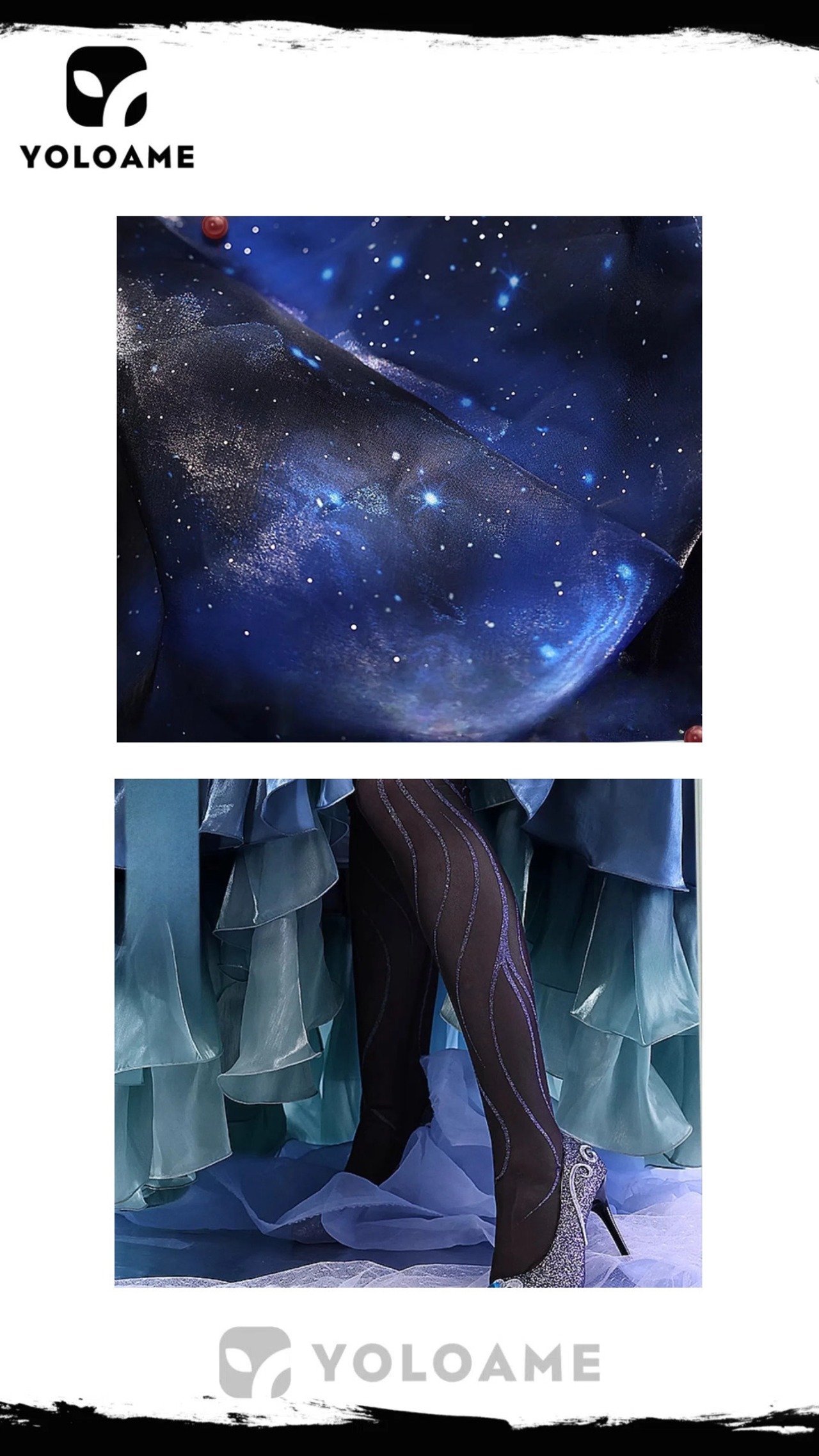 三分妄想 IdentityV 第五人格 マリー 血の女王 コスプレ衣装セット 夜の潮 スカート