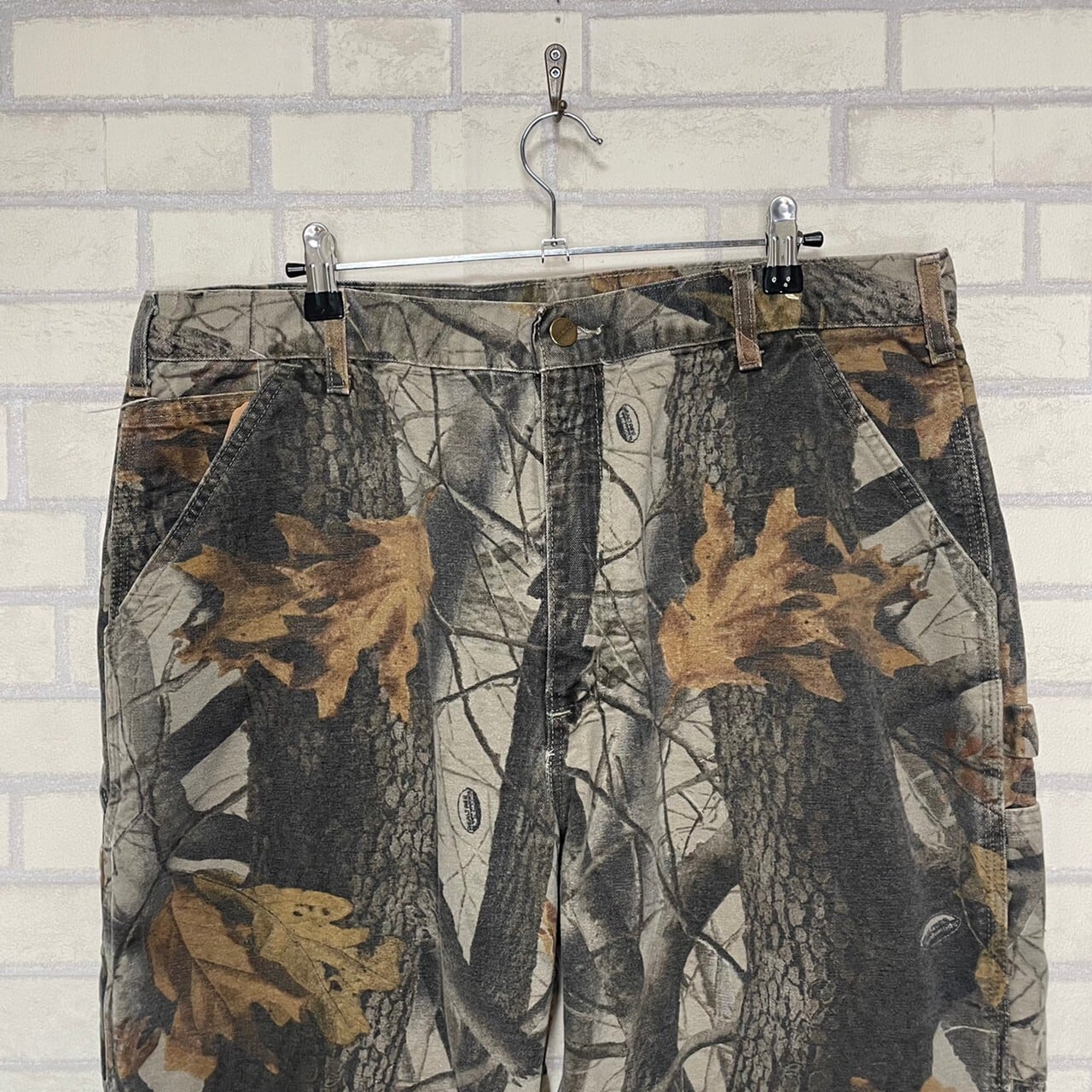 Made in USA】【W38×L34】Carhartt ペインターパンツ リアルツリーカモ 
