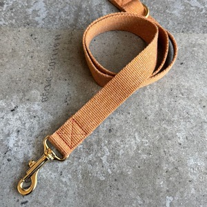 リード Acrylic × Linen orange 2cm幅 / 2.5cm幅