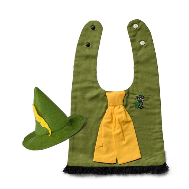 MOOMIN BABY (BIB&RATTLE)-Snufkin