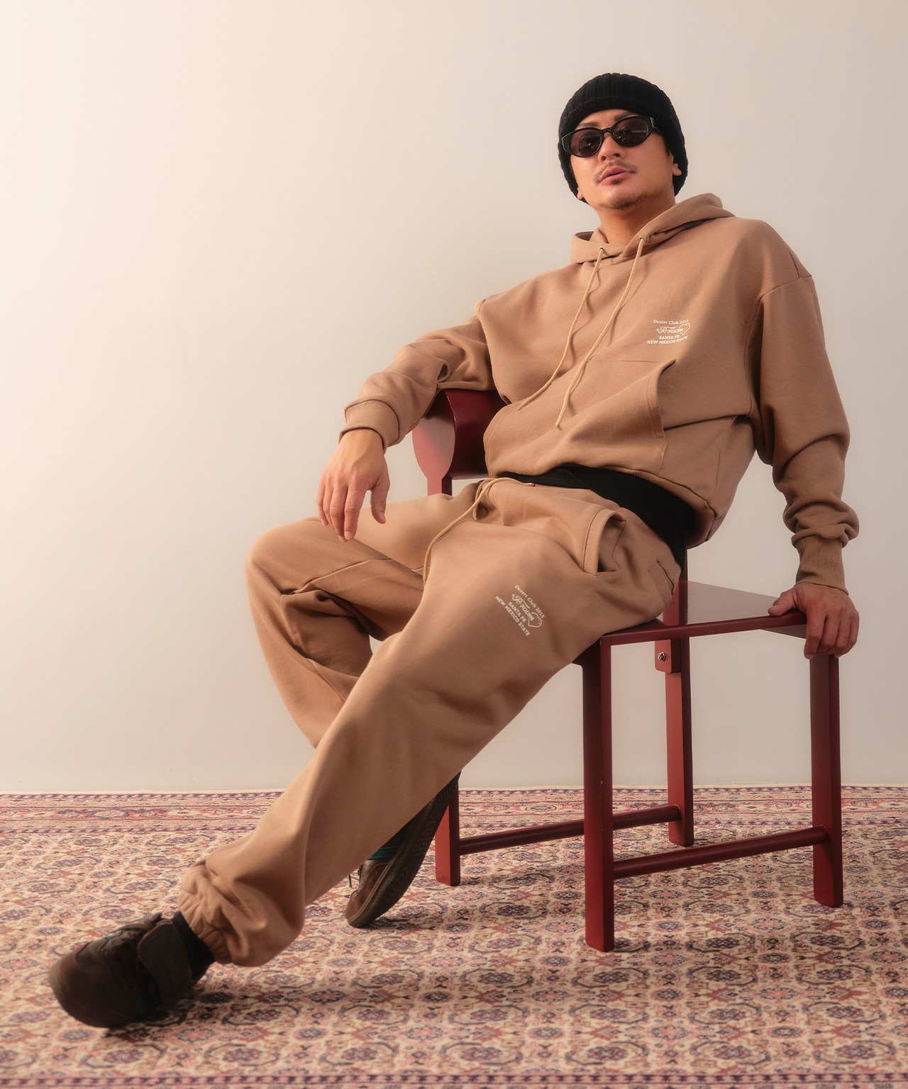 【#Re:room】SantaFe LOGO PARKA［REC818］