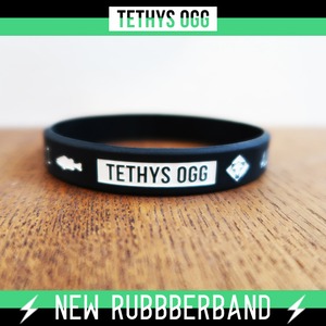 TETHYS OGG オリジナルシリコンバンド2（ブラック）