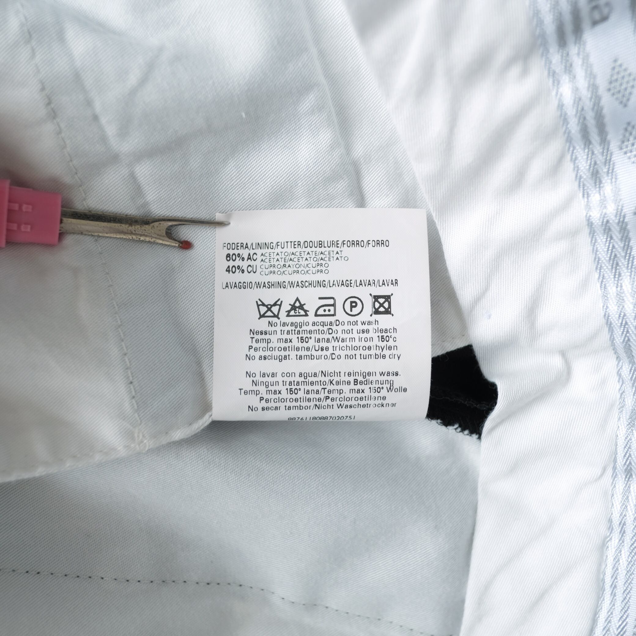 Zanella】Two-tuck Slacks Black 36 Made in Italy | RE:FOUND