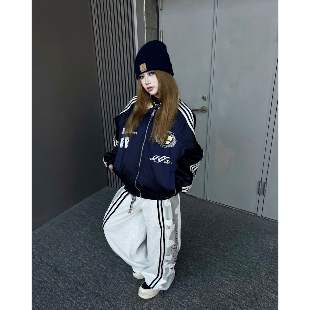 【暖かさUP】ヴィンテージブルゾン 中綿ジャケット T1979