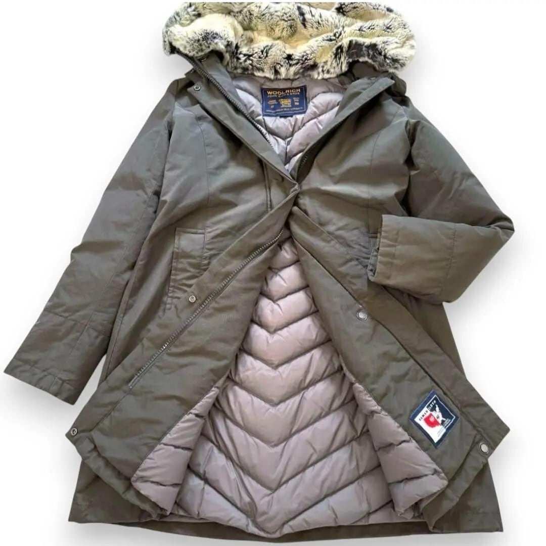 極美品★ANAYI★ベビーキャメル100％★ミンクファー付コート★高級ライン 極美品☆ANAYI☆ベビーキャメル100％☆ミンクファー付コート