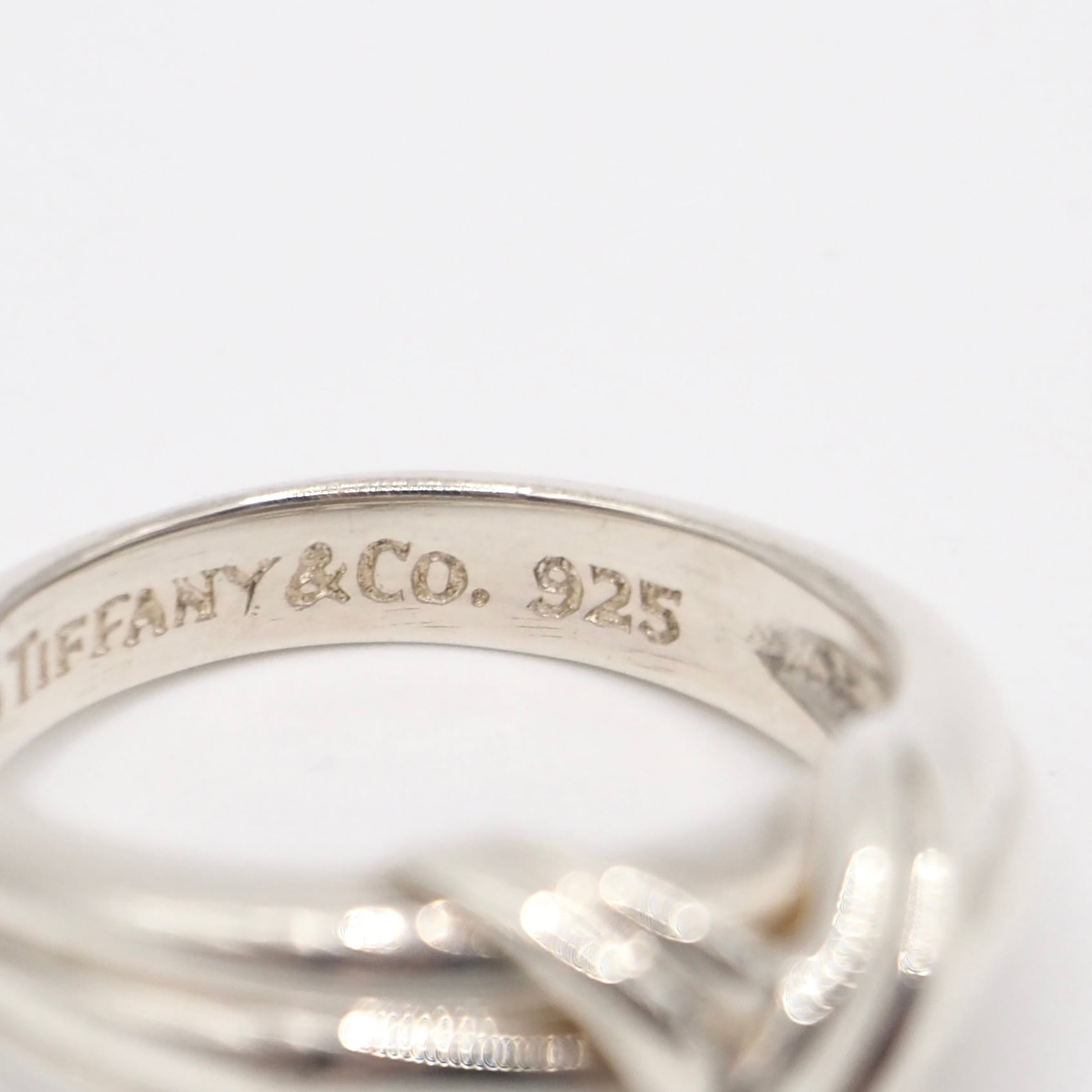 Tiffany&Co. 約14号 シグネチャー リング シルバー925 ティファニー