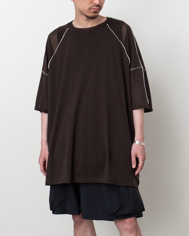 ANDER "DRY MESH TEE" COLOR：MUD