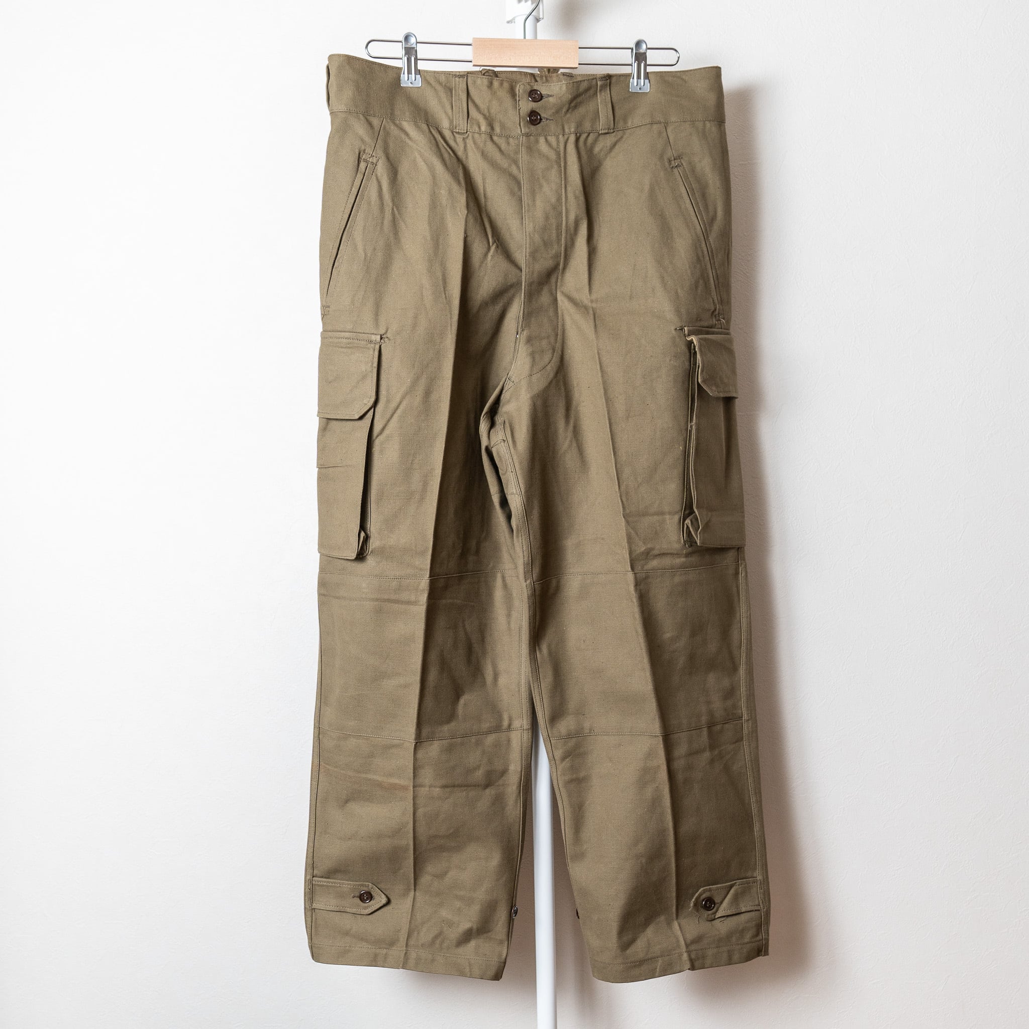 DEADSTOCK】French Army M-47 Trousers Early Model Size25 実物 フランス軍 M47 カーゴパンツ  前期型 デッドストック 希少 FAR EAST SIGNAL