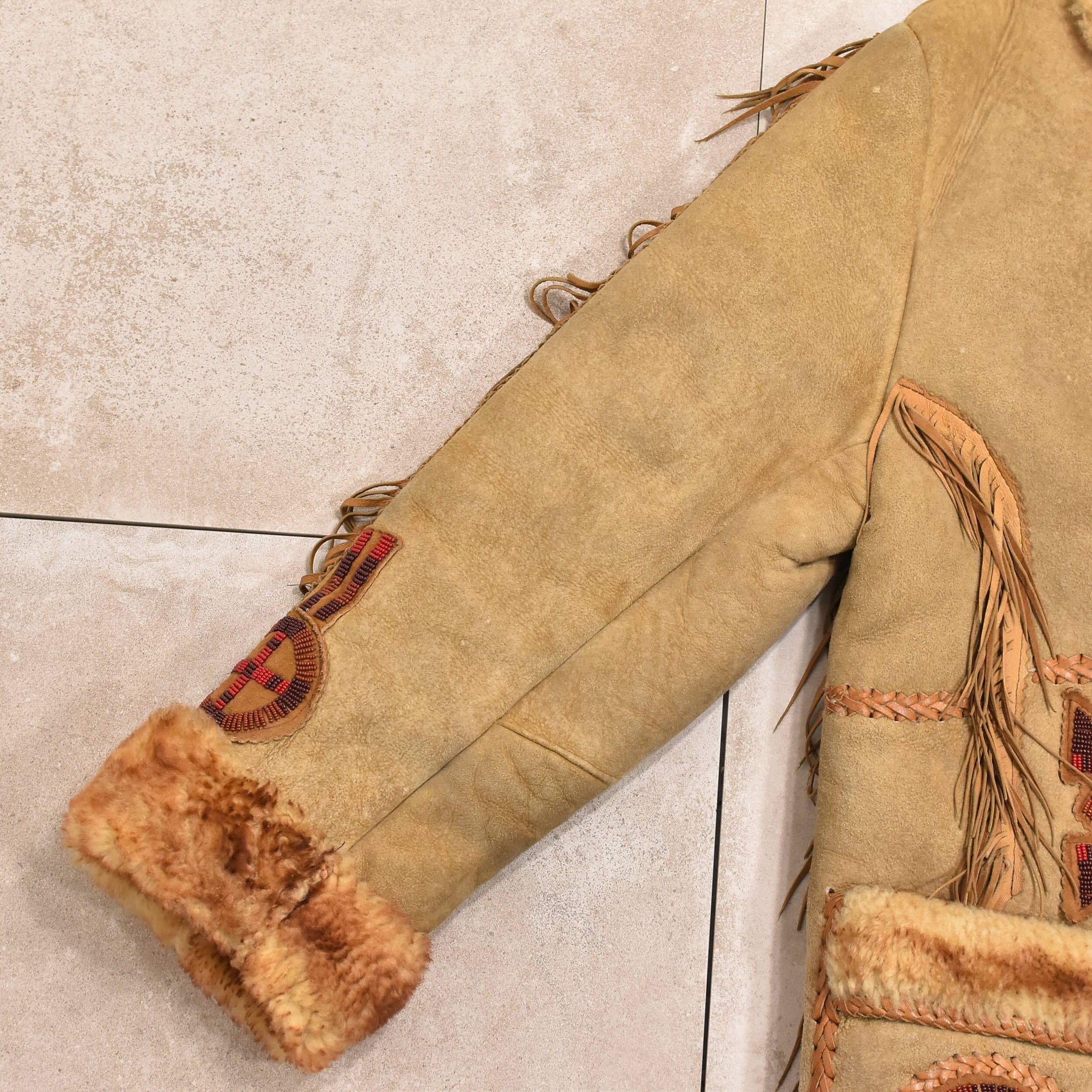 MEALEY'S PITIC LEATHER mouton coat | 古着屋 grin days memory