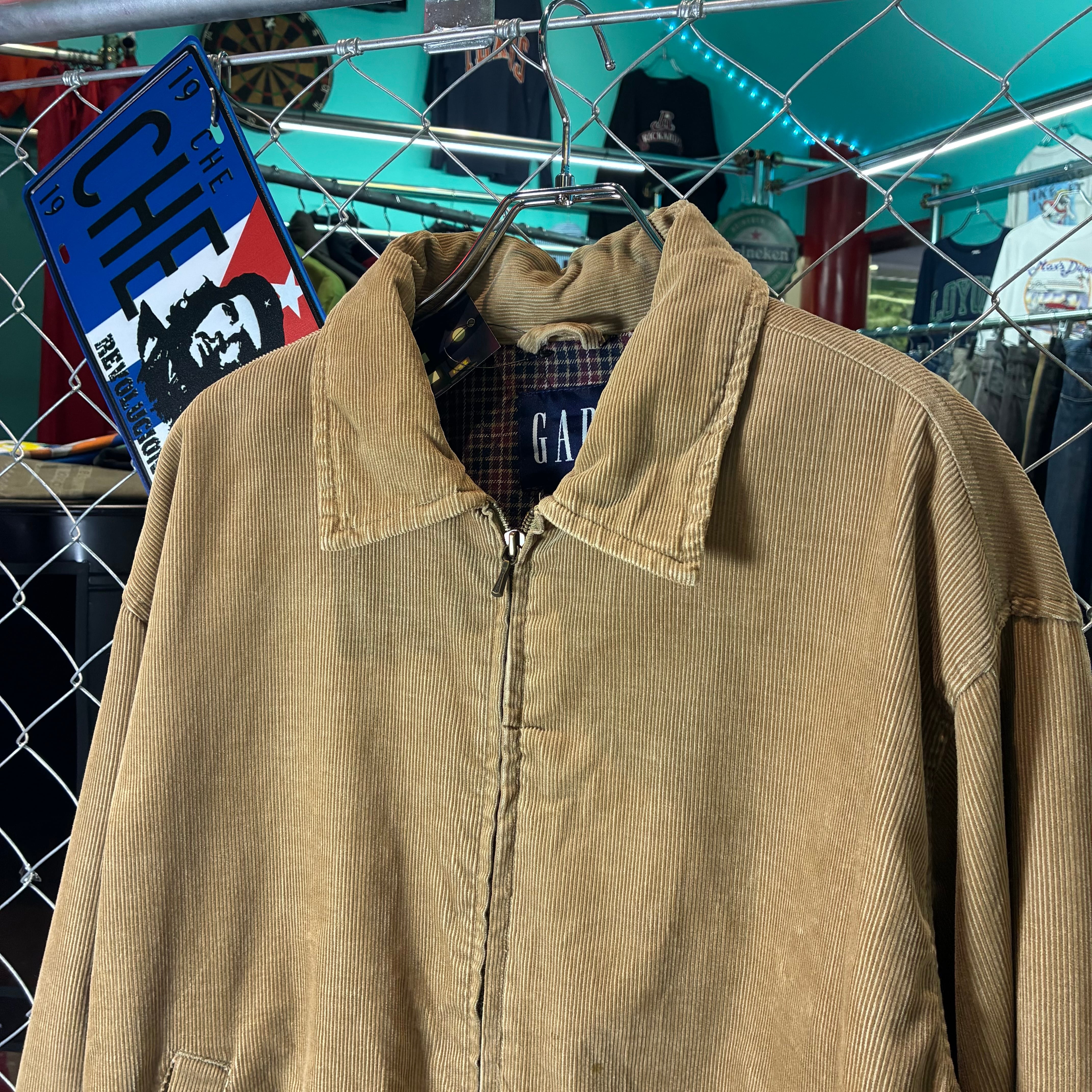 90s OLD GAP コーデュロイジャケット ベージュ スウィングトップ