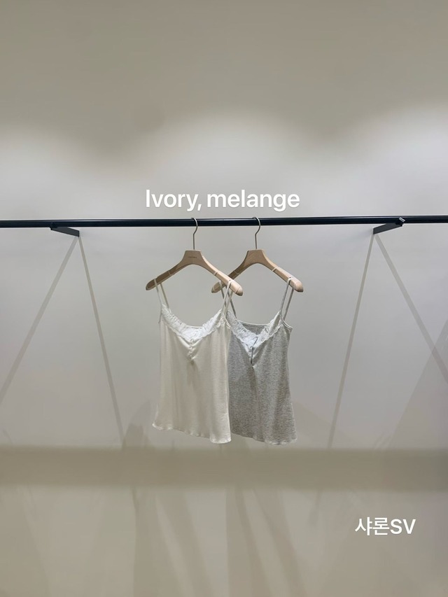 (予約) vegetable / Sharon sleeveless 2color