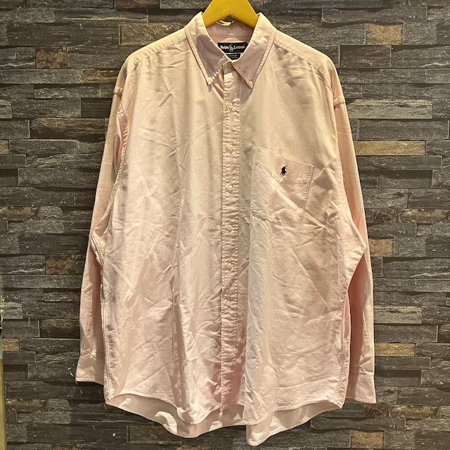 RALPH LAUREN BIG SHIRT PINK