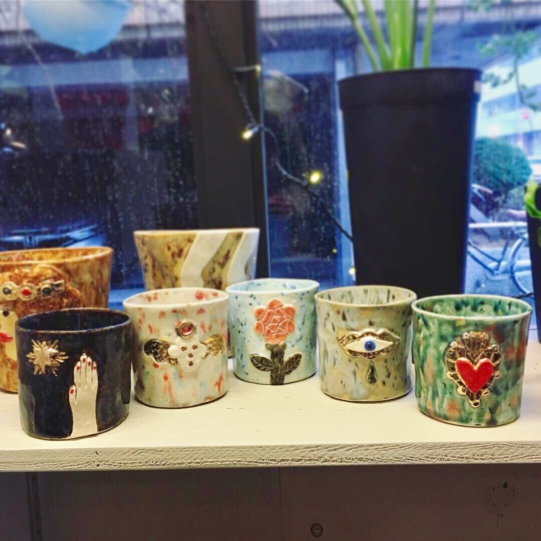 Koyomi Yanagimoto Rose flowerpot | ハルカゼフラワー