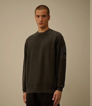 【25AW】C.P COMPANY シーピーカンパニー / BRUSHED EMERIZED DIAGONAL FLEECE / フリーストップス