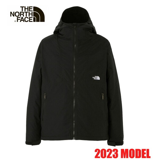 ノースフェイス ジャケット ナイロンジャケット マウンテンパーカー メンズ コンパクトノマドジャケット THE NORTH FACE NP72330 ブラック 2023年モデル