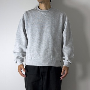 90s Russell Athletic sweatshirt solid gray M 古着