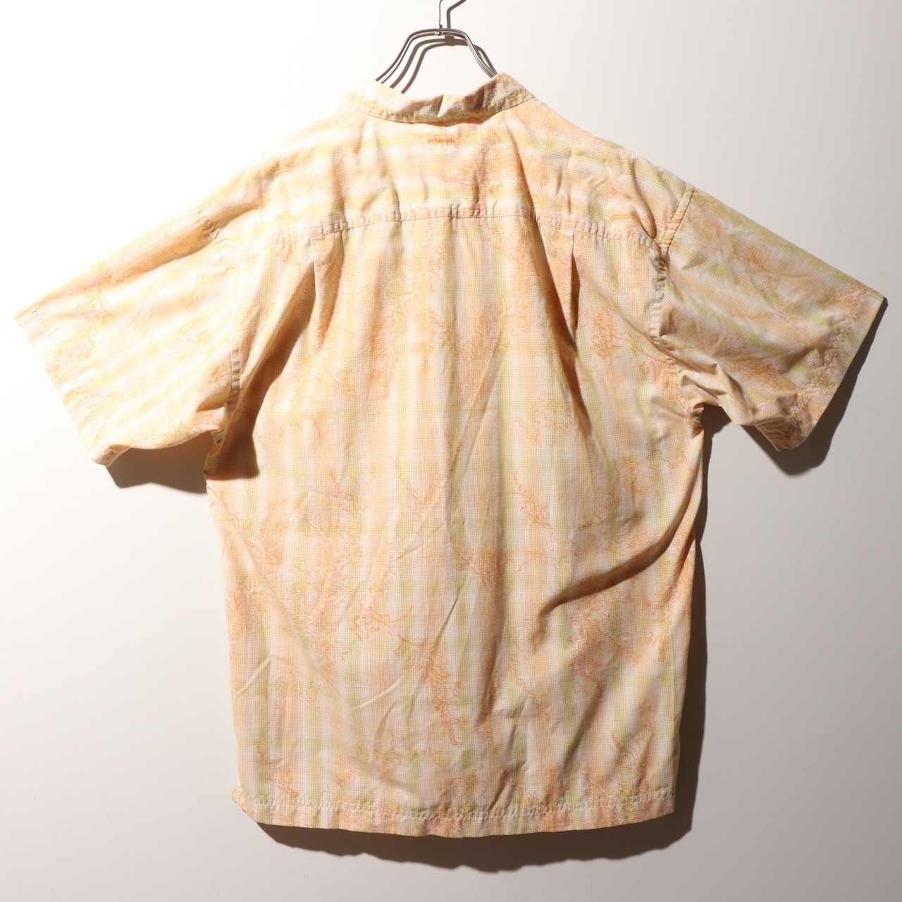 美品 XL 07年 Rhythm Sideburn Patagonia パタゴニア サイドバーンシャツ リズム ジップシャツ オンブレチェック