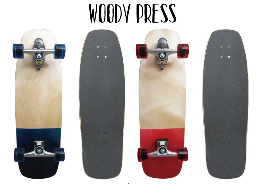 WOODY PRESS スラスター2 31インチ サーフスケート