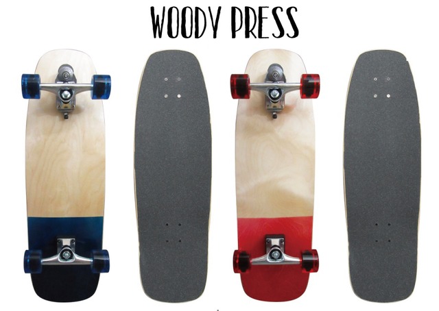 新品］WOODY PRESS 35インチ スラスター2 スケートボード WOODY PRESS 