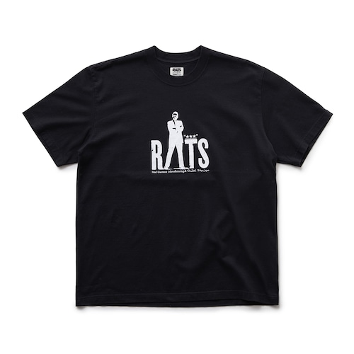 RATS(ラッツ) / CASH TEE(BLACK)(23'RT-0404)(Tシャツ)