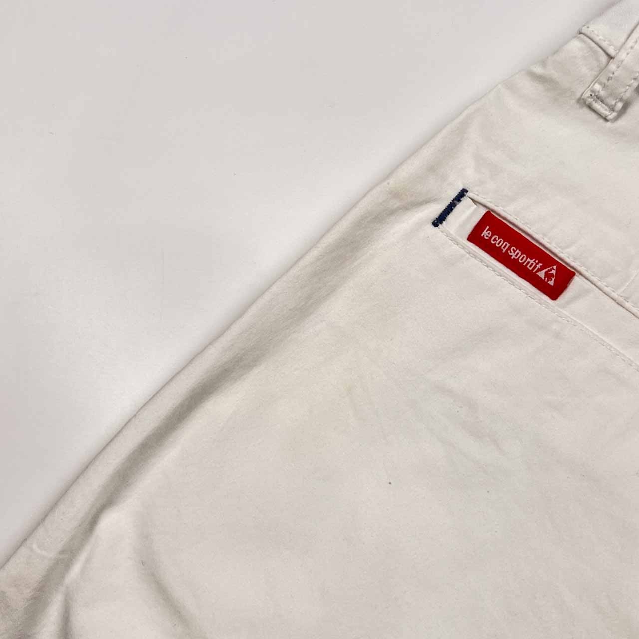 le coq sportif GOLF COLLECTION ルコックスポルティフ パンツ W71/ホワイト