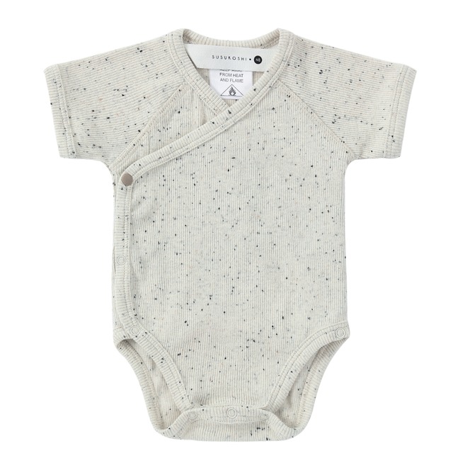 Basic Newborn Onesie GOTS [ ROAR ] / Konges sloejd     [ コンゲススロイド   新生児 ロンパース  肌着 出産準備]