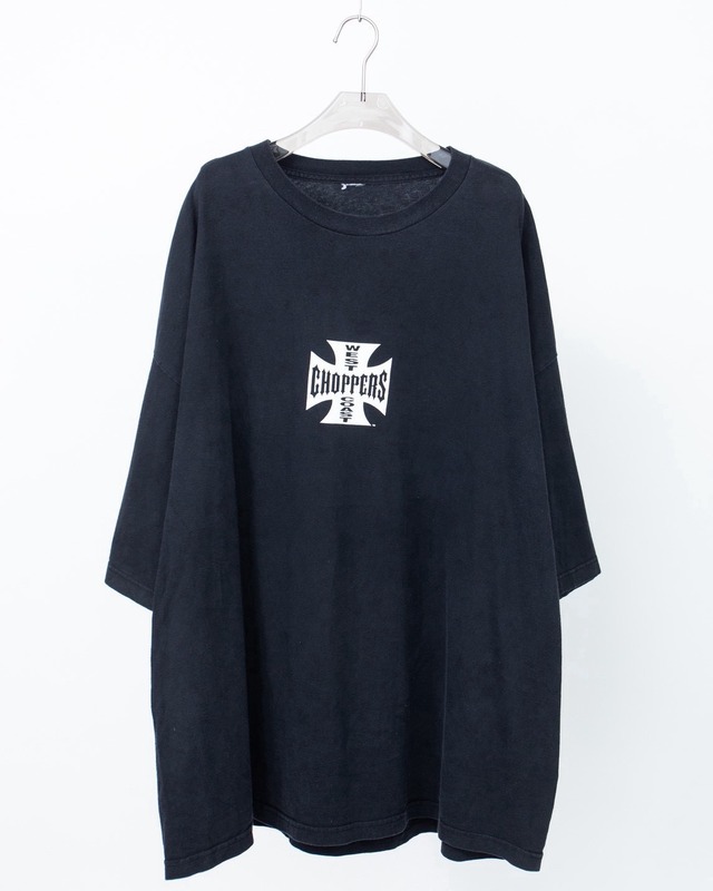 "WEST COAST CHOPPERS" extra over size both side print T-shirt