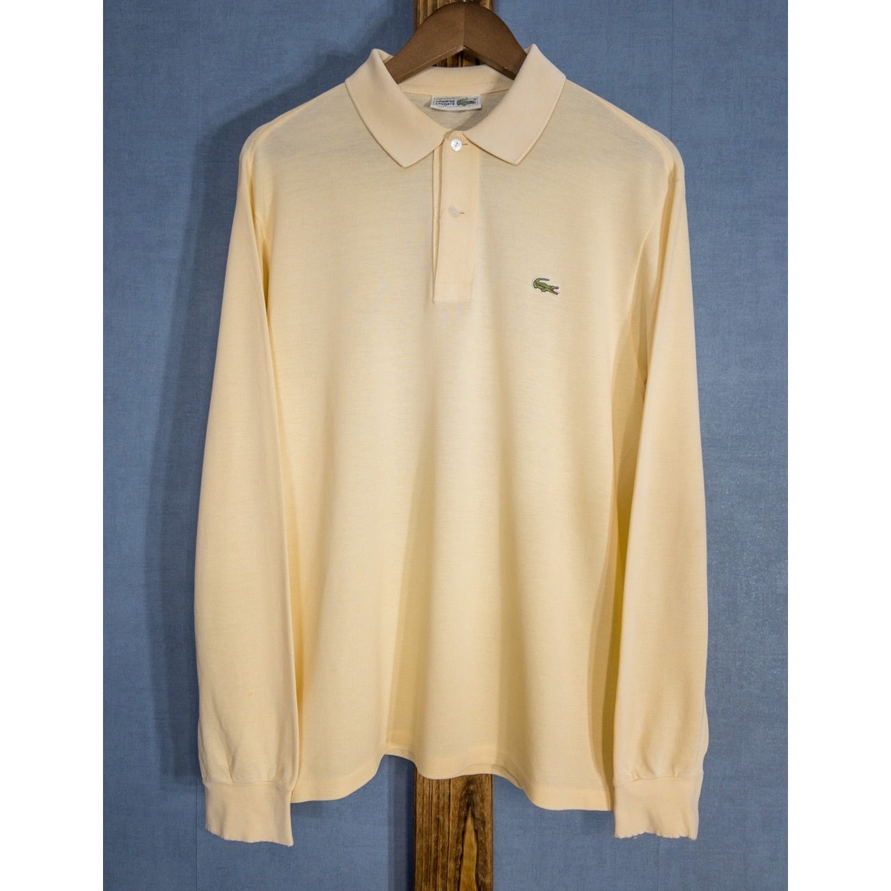 午前12時前のご注文は当日発送 french lacoste 70s long sleeve polo 5